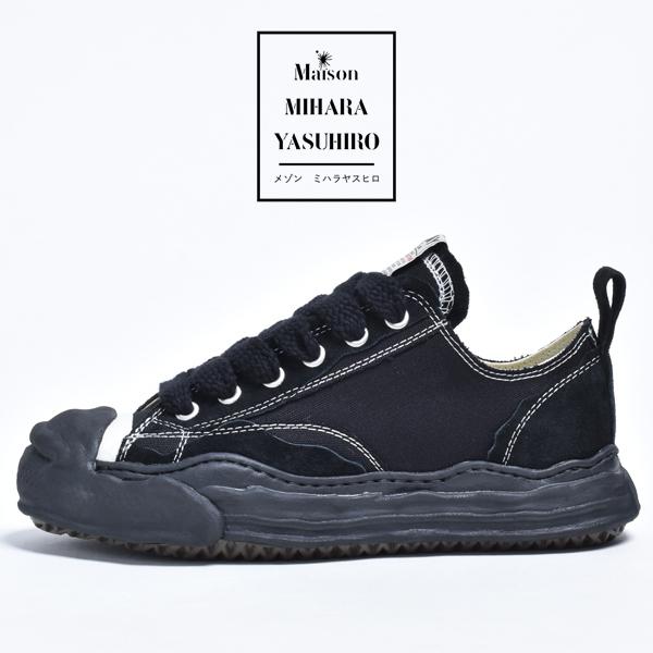 ミハラヤスヒロ スニーカー 靴 メンズ 黒 mihara yasuhiro hank low ブランド おしゃれ 厚底 厚底スニーカー 5cm ローカット カジュアル