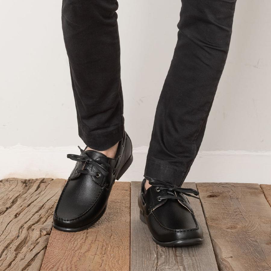 AN by LUCIUS（アンバイルシウス） デッキシューズ メンズ ローファー