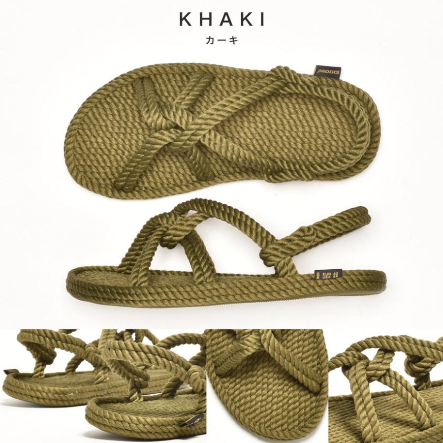 サンダル メンズ ブランド おしゃれ ぺたんこ ロープサンダル ビーチ