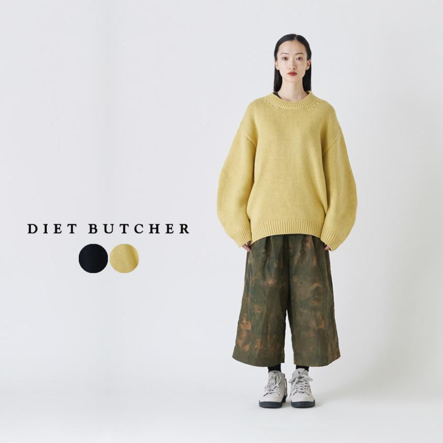 DIET BUTCHER SLIM SKIN ニット プルオーバー メンズ レディース 長袖 