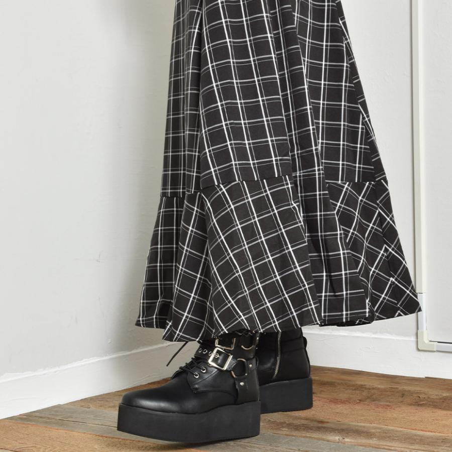 endevice 厚底ブーツ ブーツ レディース メンズ ブランド 厚底