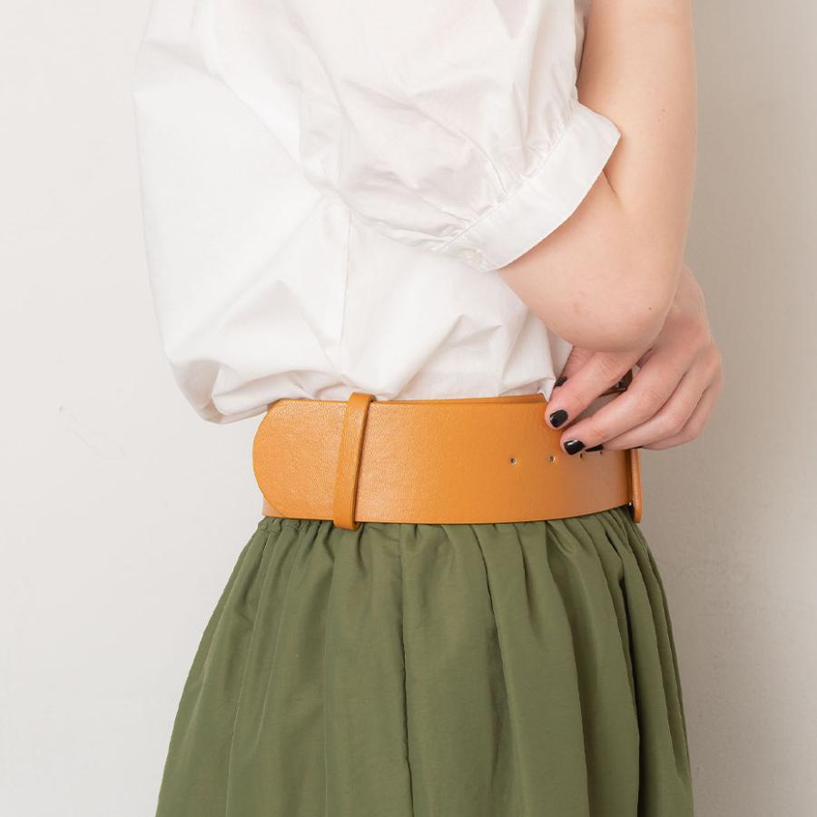 ベルト レディース 太い おしゃれ 太め 革 可愛い かわいい