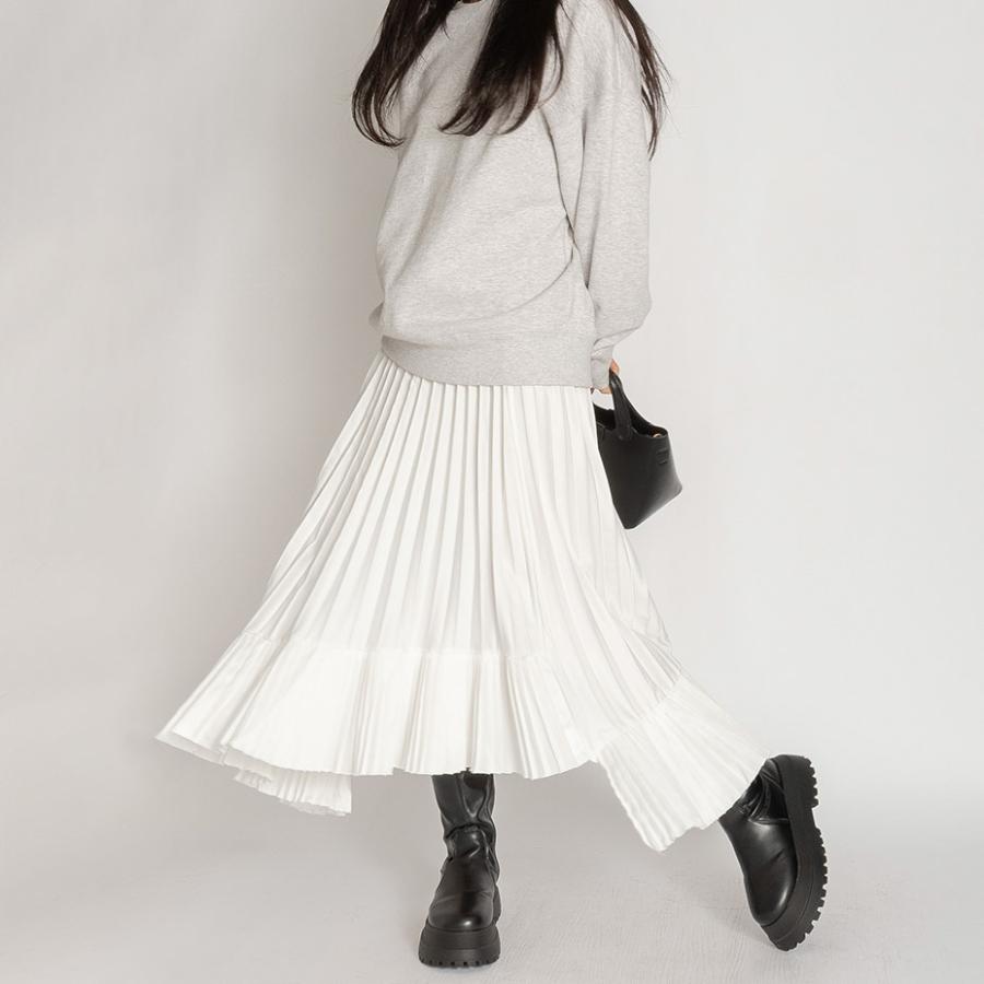 ロングスカート プリーツスカート フレアスカート ロング マキシ丈  