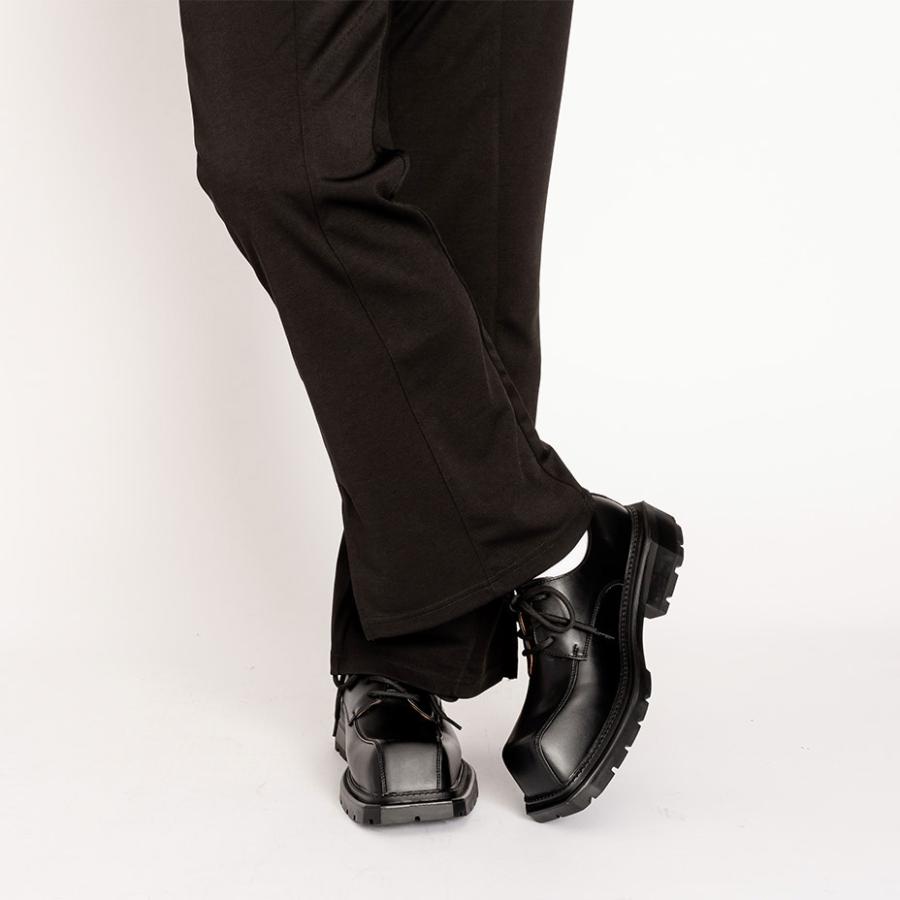 SVEC（シュベック） カジュアルシューズ メンズ スクエアトゥ 厚底