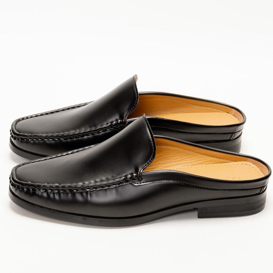 SVEC（シュベック） ローファー メンズ サンダル かかとなし ミュール