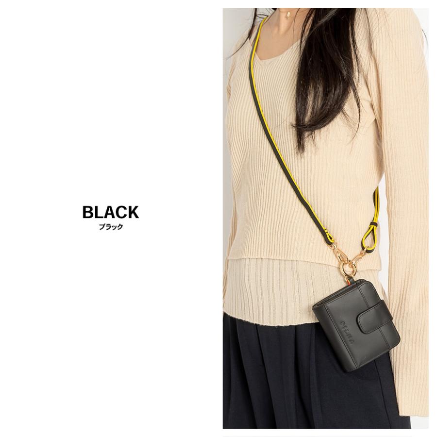 SILNA minacolo 財布 レディース 二つ折り 本革 コンパクト 牛革 SILNA minacolo 財布 レディース 二つ折り 本革 コンパクト 牛革