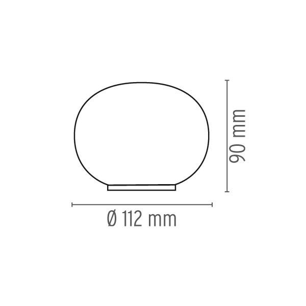 FLOS（フロス） 正規販売店 MINI GLO-BALL T ミニグローボールT
