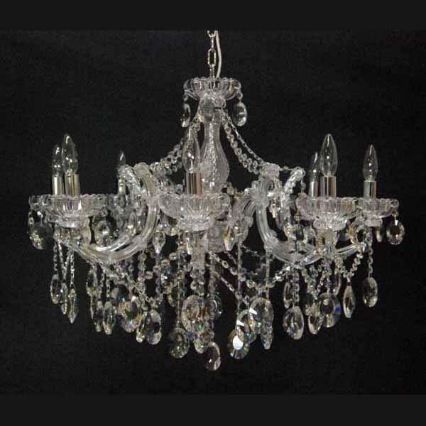 クリスタル シャンデリア(8灯 E17) / (1039)171-8C 輸入照明