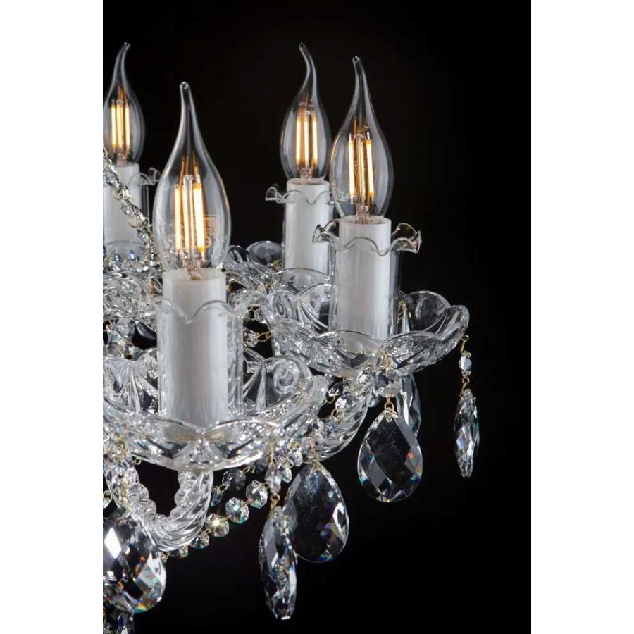 プレシオサ クリスタル シャンデリア ART110-12PRC 3灯クリスタル