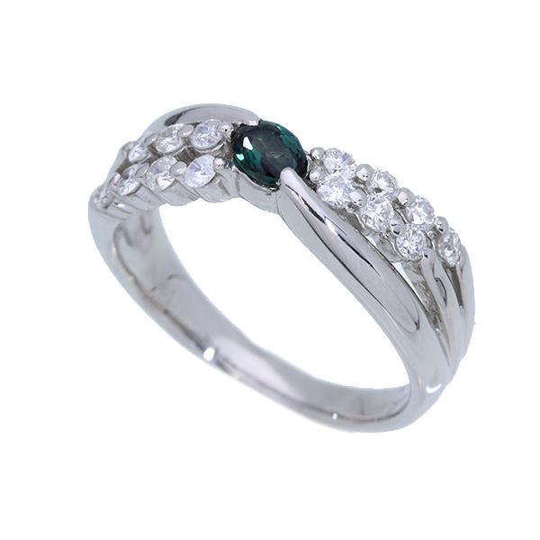 アレキサンドライト リング/指輪 0.28カラット プラチナ900 PT900 見事