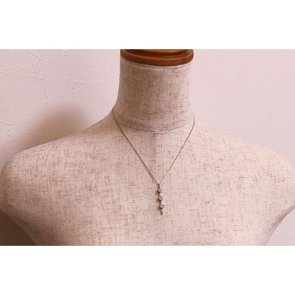 2WAYタイプ ダイヤモンド 0.46カラット PT900/PT850 ネックレス  