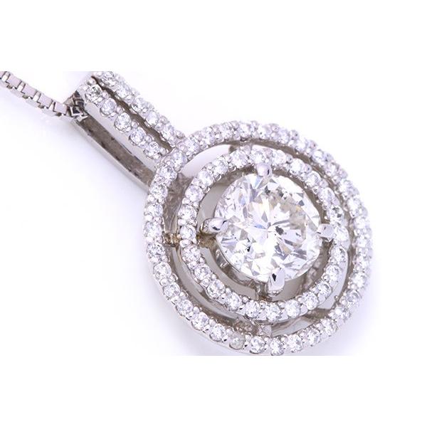ダイヤモンド 1.209カラット J I1 GOOD ネックレス PT900/PT850 価値
