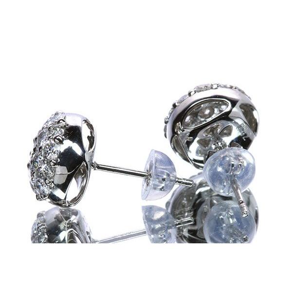 上質石パヴェ ダイヤモンド 1.0ct PT900(選べる金種) ピアス 上質石パヴェ ダイヤモンド 1.0ct PT900(選べる金種) ピアス