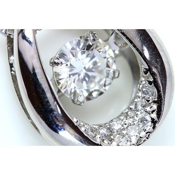 Dancing Stone クロスフォー 馬蹄デザイン ダイヤモンド 0.219ct I SI2 