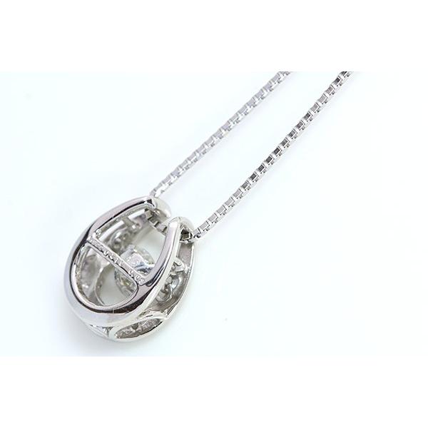 Dancing Stone クロスフォー 馬蹄デザイン ダイヤモンド 0.219ct I SI2 