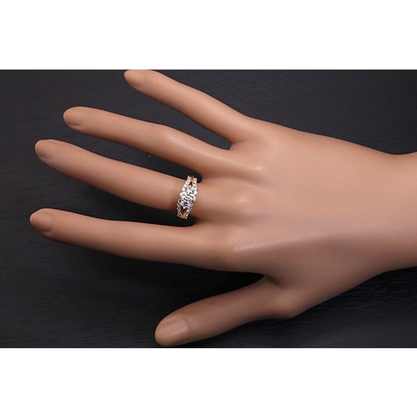 上質 ダイヤモンド 1.カラット リング/指輪 K18 眩しい1カラット 