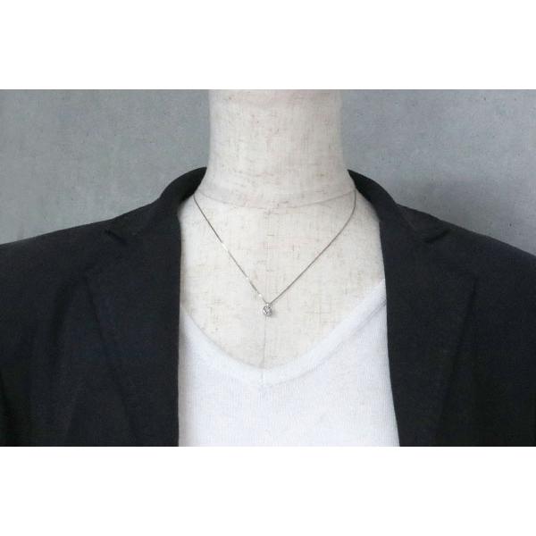 ダイヤモンド ネックレス 0.450カラット プラチナ PT900/PT850 一粒