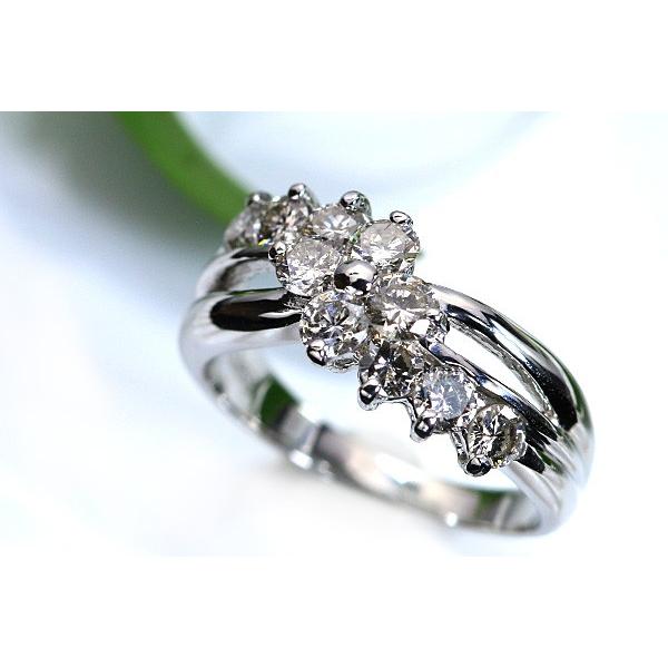 ダイヤモンド 1.カラット リング/指輪 PT900 憧れ1カラット 大粒