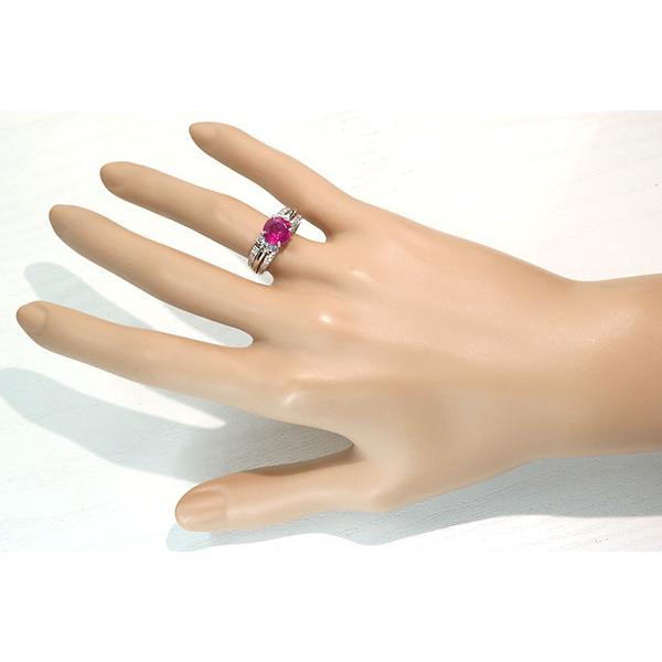 ルビー リング/指輪 2.610ct プラチナ900 PT900 貫録の大粒2ct超え