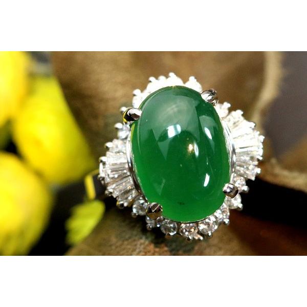 新品！極太王様 翡翠リング メンズ アクセサリー