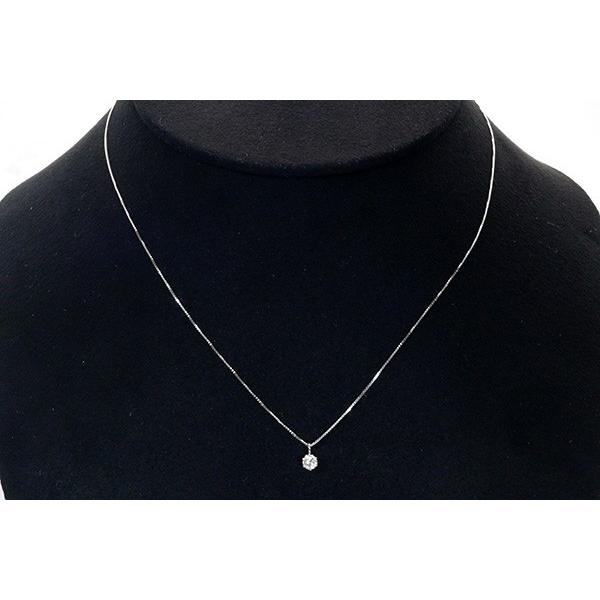 ダイヤモンド ネックレス 0.237ct Gカラー/SI2クラリティ/FAIRカット  
