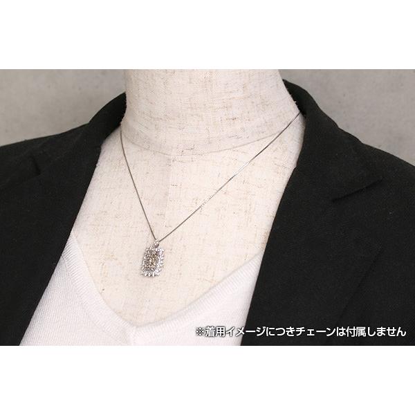 ダイヤモンド ペンダントトップ 1.0カラット K18WG 1カラット 
