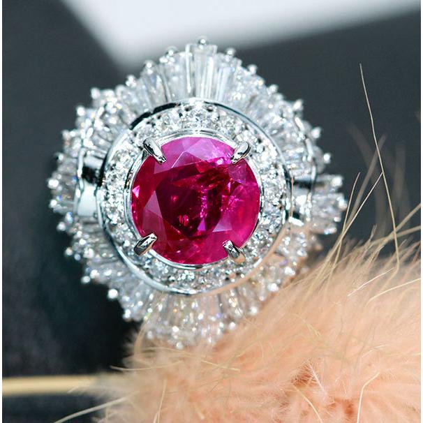 ルビー　プラチナリング lfr294.jpg