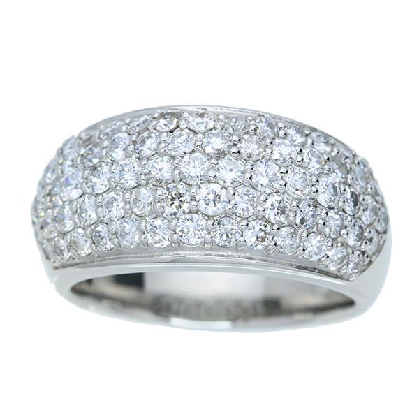 ダイヤモンド リング/指輪 2.0カラット プラチナ900 PT900 びっしり