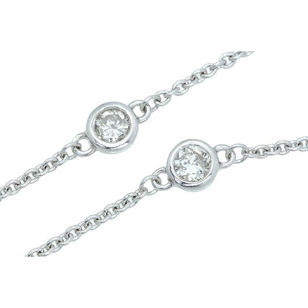 ダイヤモンド ブレスレット 0.30カラット 18金ホワイトゴールド K18WG 