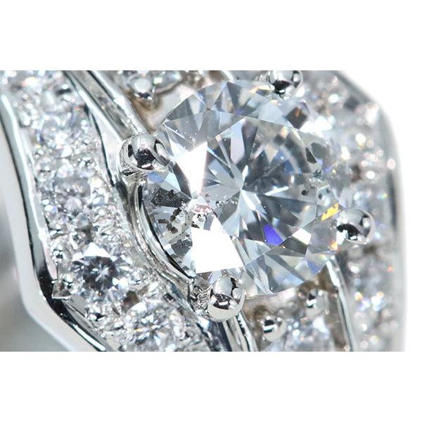 ダイヤモンド リング 1.006ct プラチナ900 PT900 大粒1カラット 鑑別 