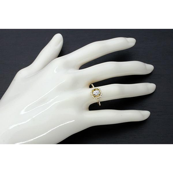 ダイヤモンド リング/指輪 0.514ct 18金イエローゴールド K18 一粒ダイヤ  鑑別書付 /白・透明(ホワイト)/セレクションジュエリー・新品/届10/1点ものの画像