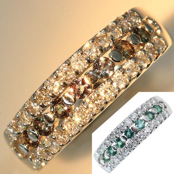 アレキサンドライト リング/指輪 0.290ct プラチナ900 PT900 幅広 見事 