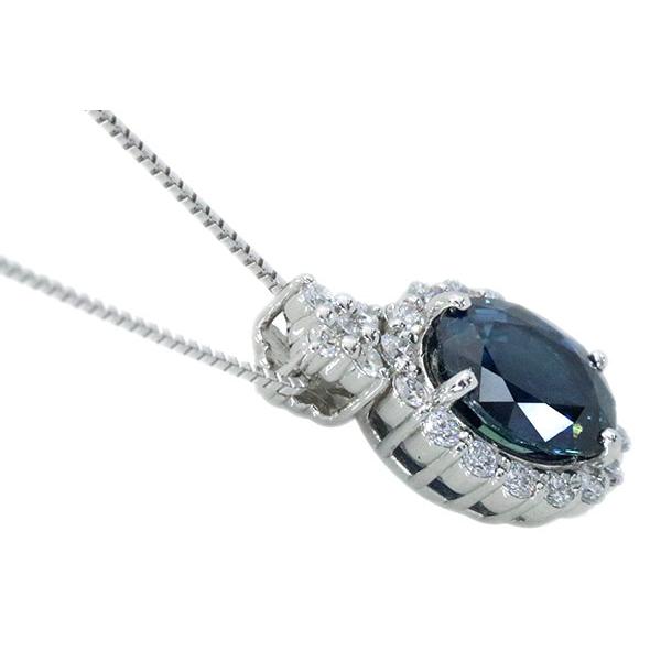4/美品 Pt850×Pt900 ファイアオパール1.22 ダイヤ ネックレス