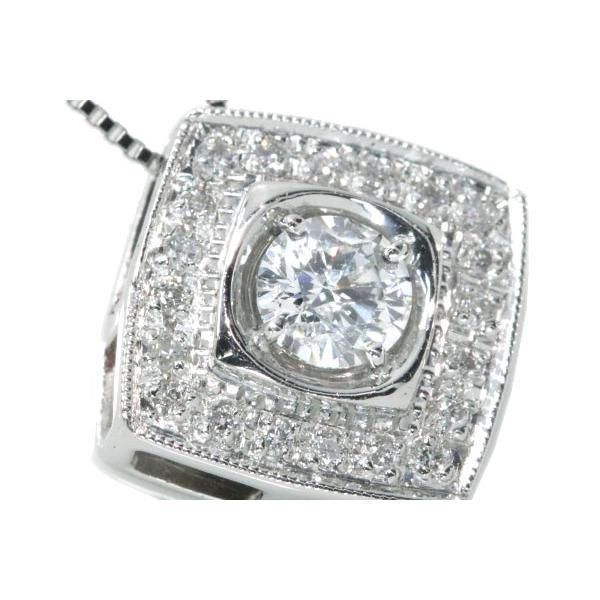 ダイヤモンド ネックレス 大粒0.305ct グレード付 D/I1/GOOD