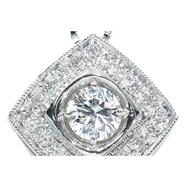 ダイヤモンド ネックレス 大粒0.305ct グレード付 D/I1/GOOD PT900