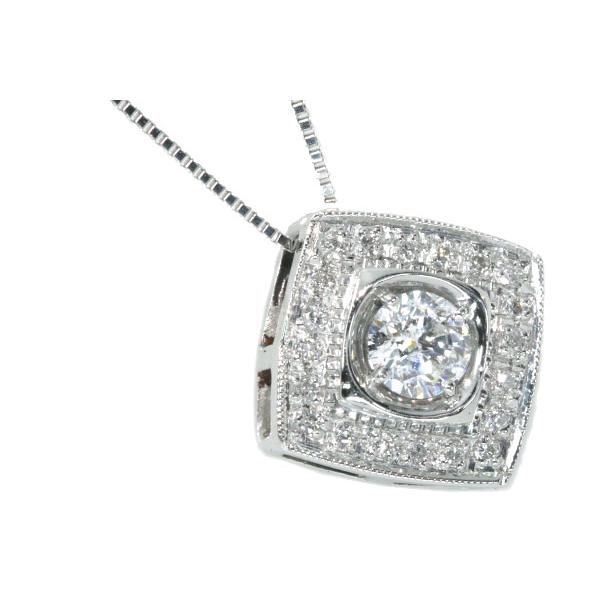 ダイヤモンド ネックレス 大粒0.305ct グレード付 D/I1/GOOD PT900