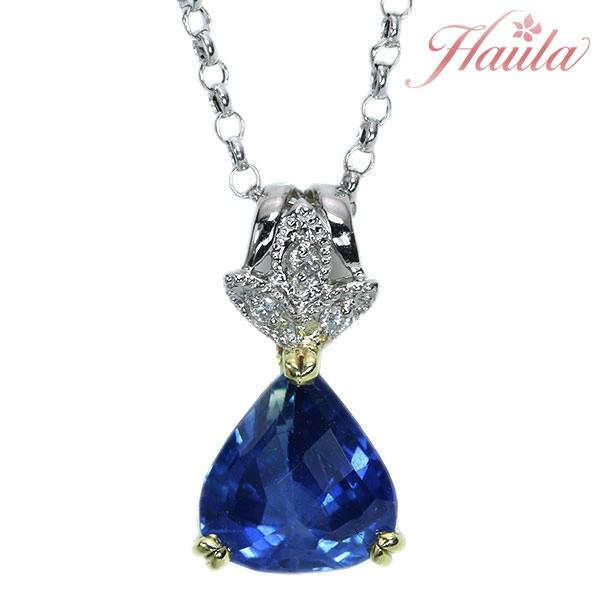 激安通販 Sold 青 ブルー セレクトジュエリー 新品 届10 1点もの 一粒 透明度あるブルー 大粒 Pt900 K18 18金 プラチナ 2 481カラット ネックレス サファイヤ Out レディースアクセサリー Dagl Tg