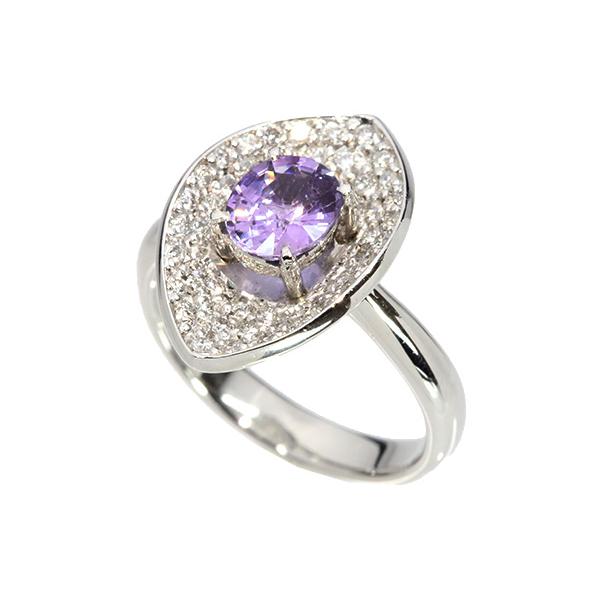 パープルカラー 非加熱サファイヤ/nonheat/ノーヒート リング/指輪 1.142ct PT900 個性的な彩 /紫(パープル)/セレクトブランド・新品/届10/1点ものの画像