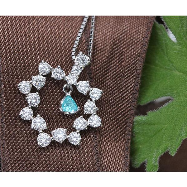 K18ブラジル産 パライバトルマリン ネックレス 【公式通販】