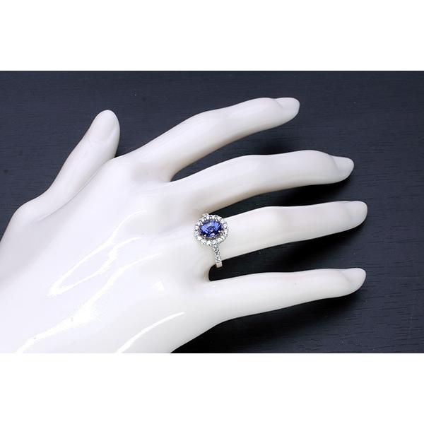 キラキラshop 花 ノーヒートサファイア ピアス PT900