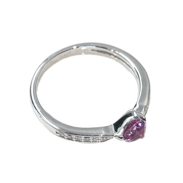 パイロープ ガーネット リング/指輪 0.415カラット プラチナ900 PT900/桃(ピンク）/SelectJewelryセレクトブランド・新品/届10/1点ものの画像