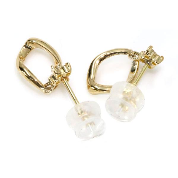 ダイヤモンド ピアス 0.10カラット 18金イエローゴールド K18 ２WAY /白・透明(ホワイト)/SelectJewelryセレクトブランド・新品/届10/1点ものの画像