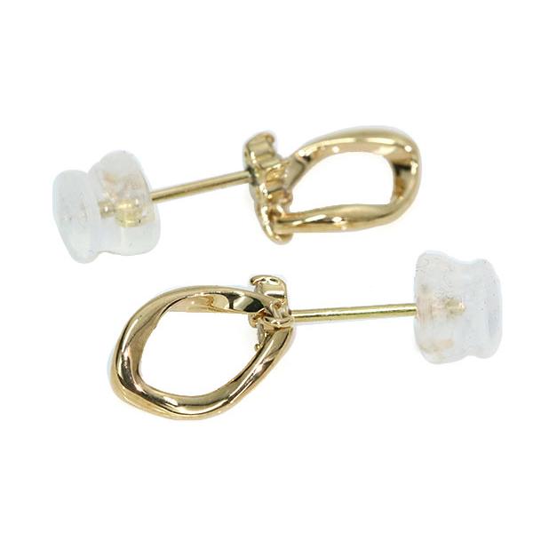 ダイヤモンド ピアス 0.10カラット 18金イエローゴールド K18 ２WAY /白・透明(ホワイト)/SelectJewelryセレクトブランド・新品/届10/1点ものの画像