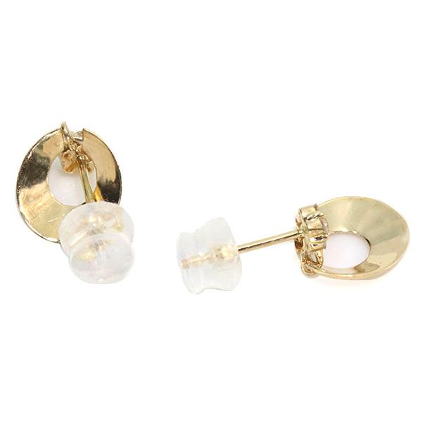 ダイヤモンド ピアス 0.10カラット 18金イエローゴールド K18 ２WAY /白・透明(ホワイト)/SelectJewelryセレクトブランド・新品/届10/1点ものの画像