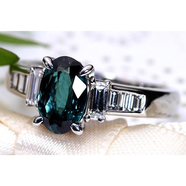 プラチナpt900 リング　アレキサンドライト　ブラジル産　ダイヤ　12号 楽天市場】アレキサンドライト 1.844ct リング 12号 PT900