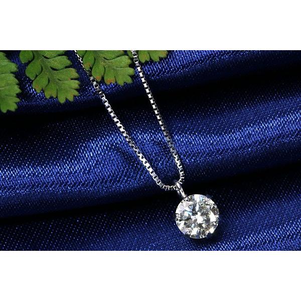 ダイヤモンド 0.435ct ネックレス PT900/PT850 必需品のプチ 最安値 