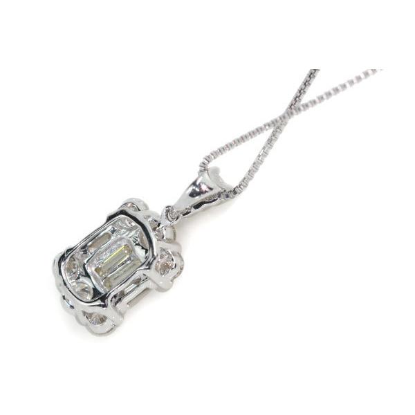 ダイヤモンド ネックレス 0.50カラット 18金ホワイトゴールド K18WG
