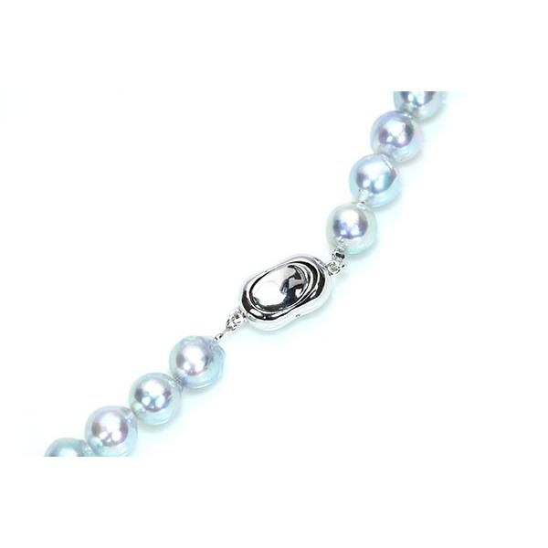 あこや真珠(和珠) 8.8-7.5mm SV ネックレス バロックパール あこや真珠(和珠) 8.8-7.5mm SV ネックレス バロックパール
