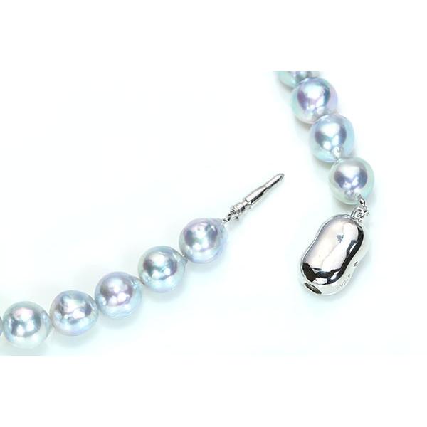 あこや真珠(和珠) 8.8-7.5mm SV ネックレス バロックパール あこや真珠(和珠) 8.8-7.5mm SV ネックレス バロックパール