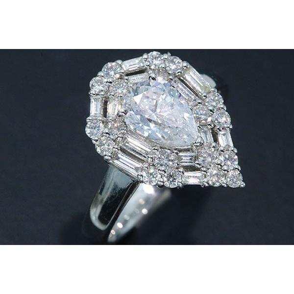 ダイヤモンド リング/指輪 1.007カラット プラチナ900 PT900 Eカラー SI2 ソーティング付 /白・透明(ホワイト)/匠コレクション・新品/届5/1点もの｜luck-jewel｜15
